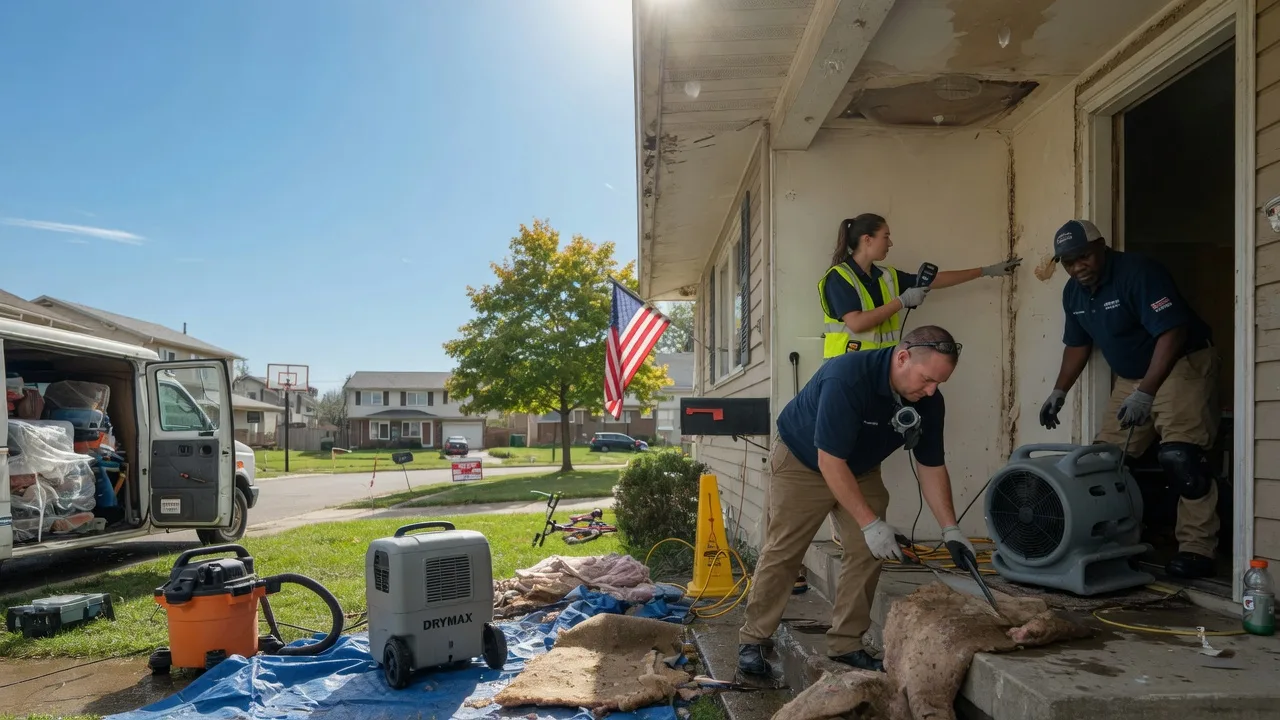 Water Damage Restoration in Louisiana, MO near me